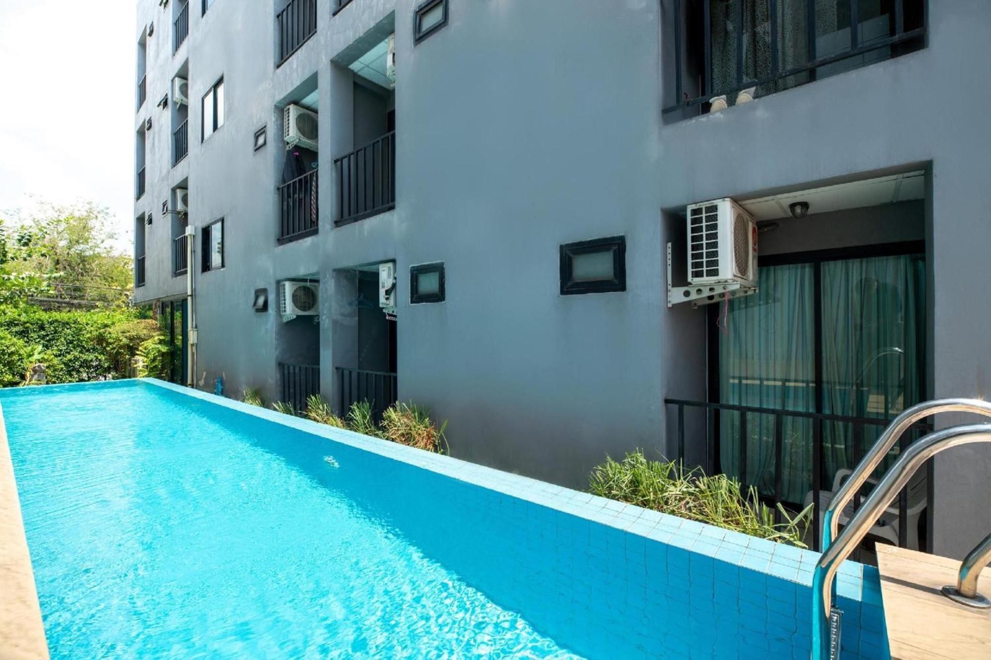 Super Oyo 427 Chill Apartment Бангкок Экстерьер фото